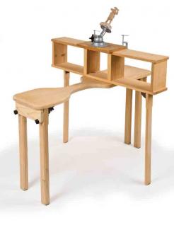 Folding Carving Bench: 3D Model - Woodcarving Illustrated