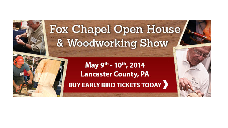2014 Fox Chapel Publishing Open House & Woodworking Show