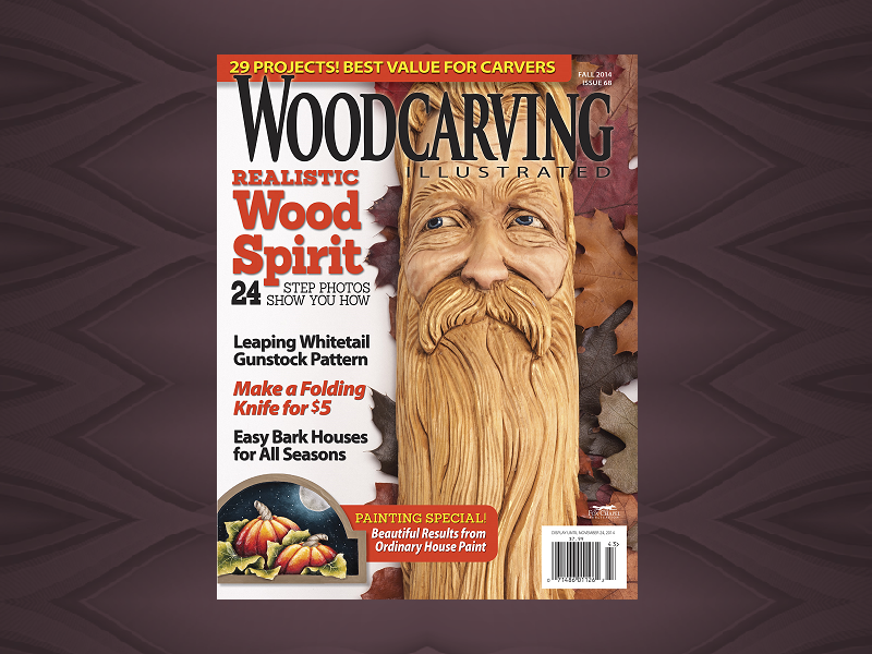 Woodcarving Illustrated Fall 2014 Issue 68 is Now Available!