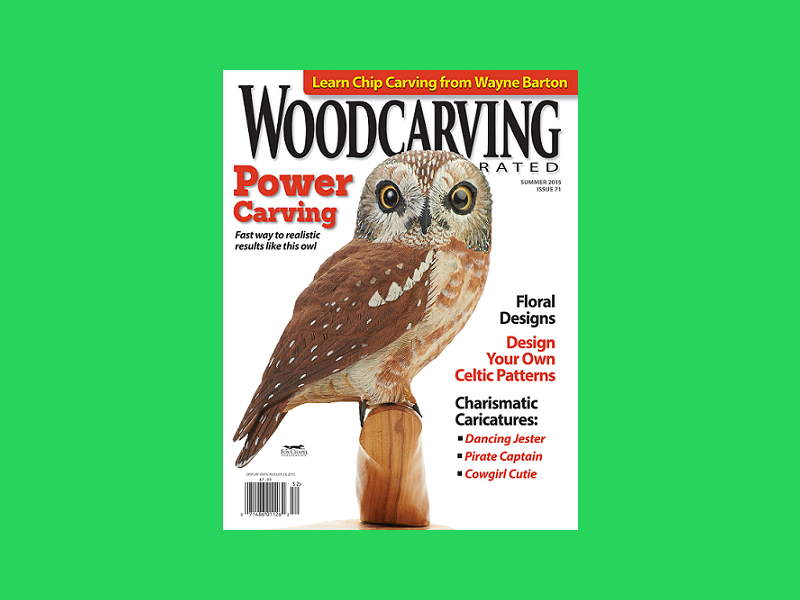 Woodcarving Illustrated Summer 2015 Issue 71