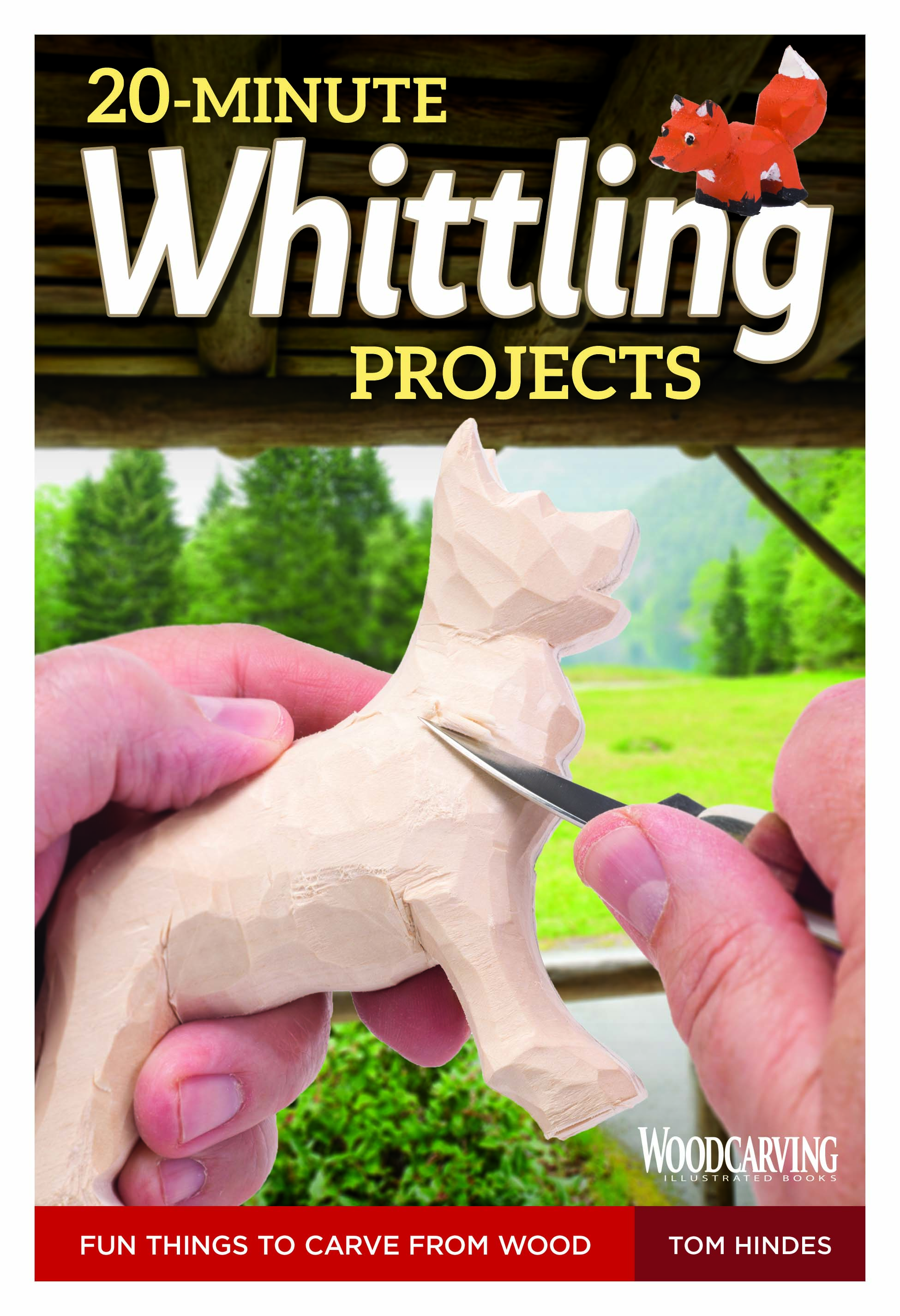 Book Corner: Cover Shoot for 20-Minute Whittling Projects