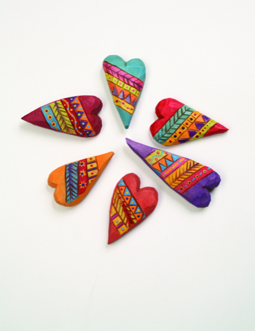Valentine’s Hearts: Fast to Carve for Last Minute Gifts