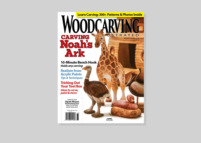 Woodcarving Illustrated Winter / Spring 2016 (Issue 74)