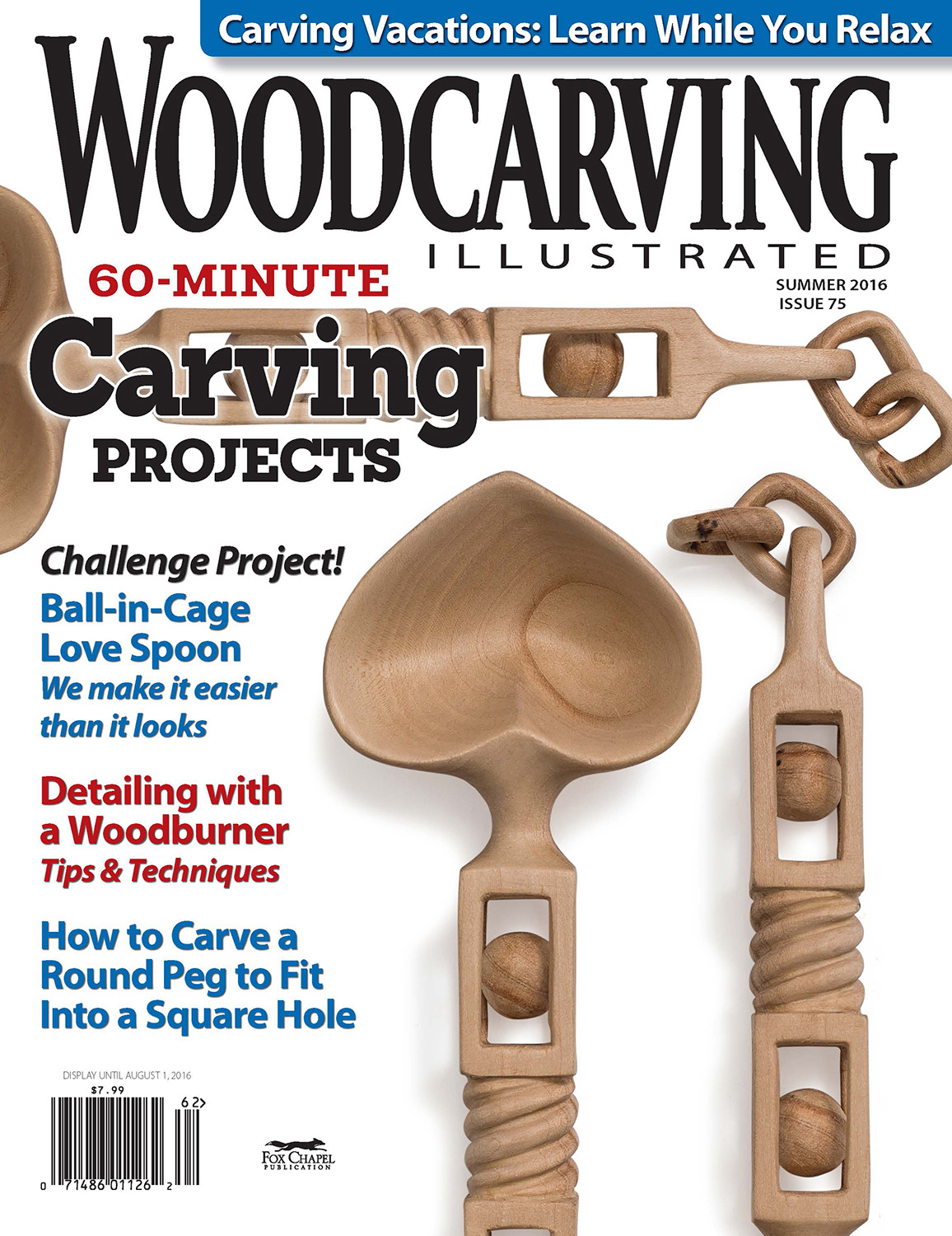 Woodcarving Illustrated Summer 2016 issue 75