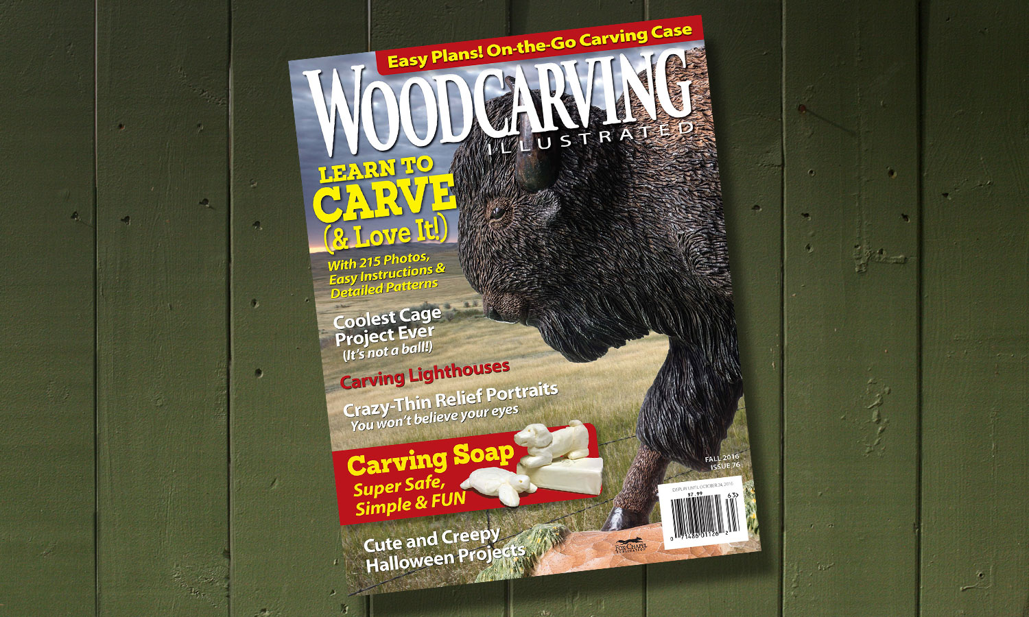 Woodcarving Illustrated Fall 2016 Issue 76