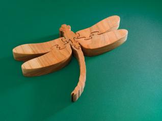 Freestanding Dragonfly Puzzle
