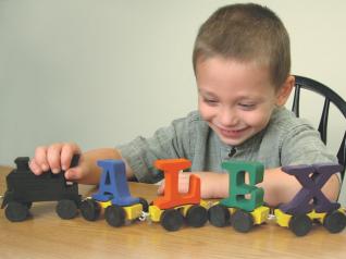 Alphabet Train Pull Toy
