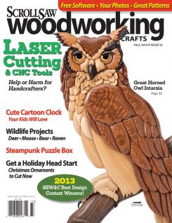 Scroll Saw Woodworking & Crafts, Issue 52