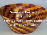 Sanding Scroll Saw Bowls Part 1-A