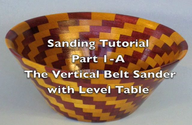 Sanding Scroll Saw Bowls Part 1-A