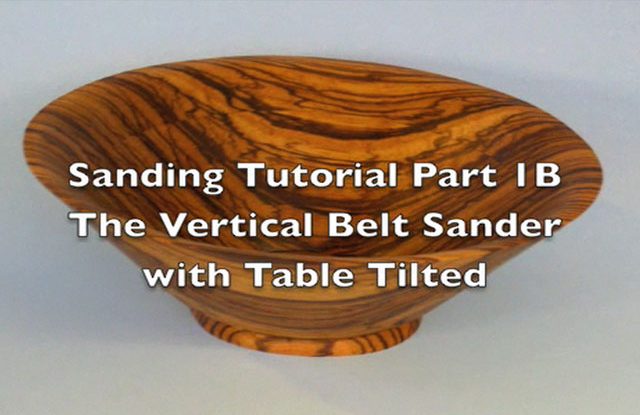 Sanding Scroll Saw Bowls Part 1-B