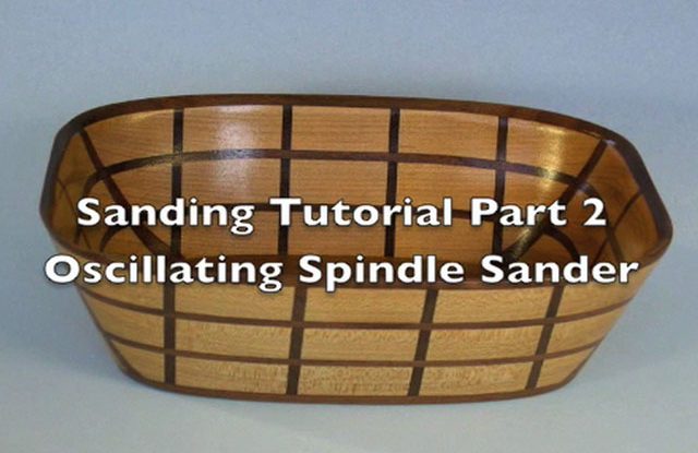 Sanding Scroll Saw Bowls Part 2