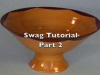 Making a swag bowl on a scroll saw Part 2