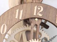 Making a Wooden Gear Clock-video