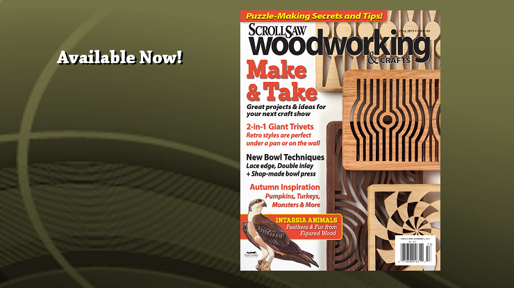 Scroll Saw Woodworking & Crafts Fall 2015 Issue 60