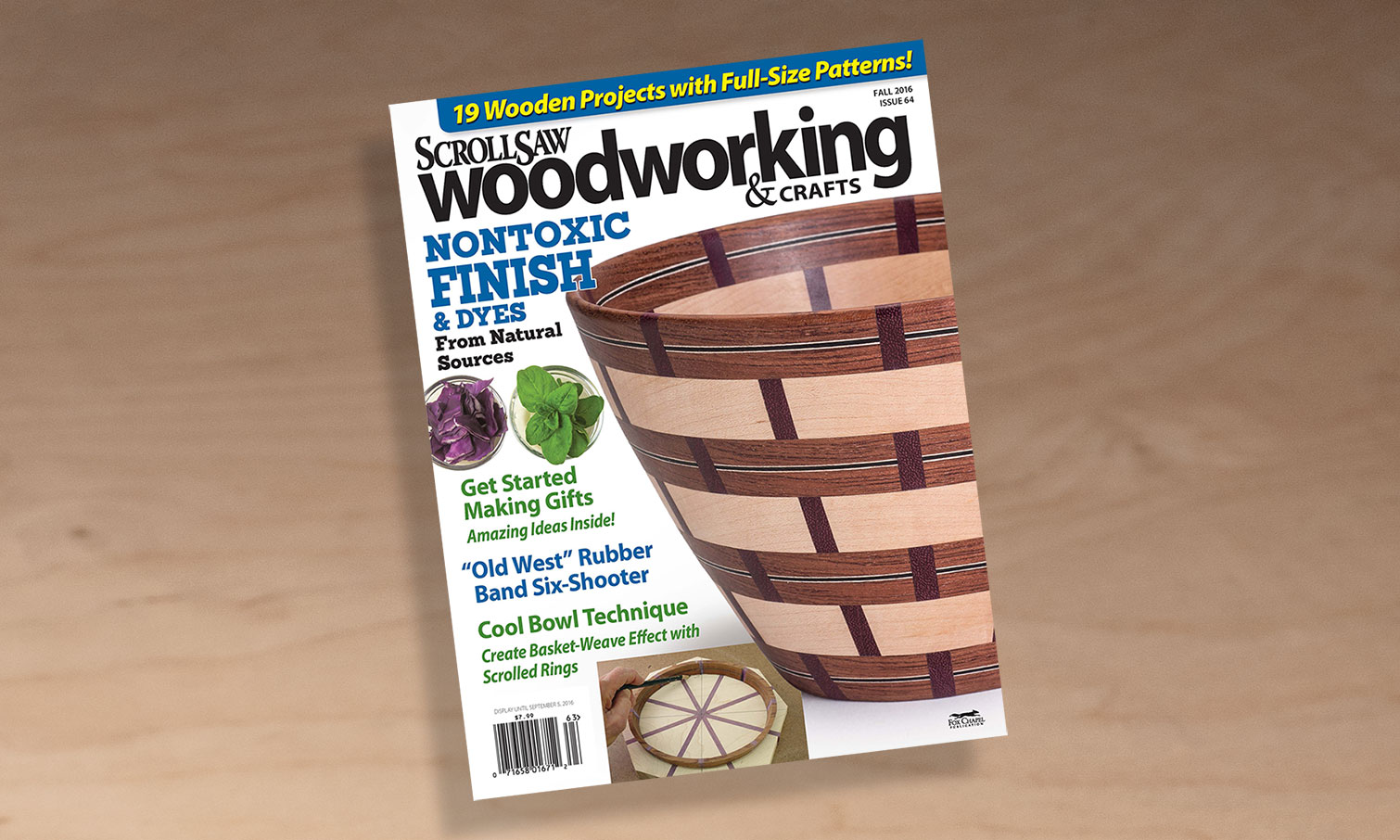 Scroll Saw Woodworking & Crafts Fall 2016: Issue 64
