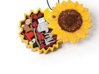 Sunflower Puzzle Box Pendant