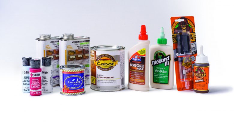 Outdoor Finishes and Glues