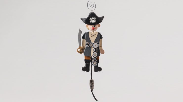 Jointed Pirate Ornament