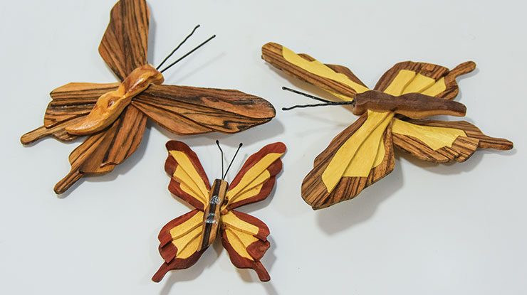 Creating Colorful Butterfly Magnets