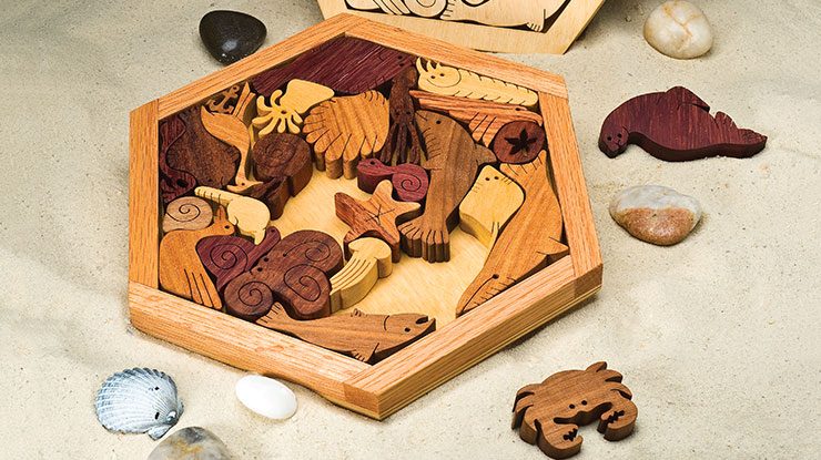 How to Make a Beachy Sealife Puzzle