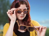 Scroll Your Own Wooden Sunglasses