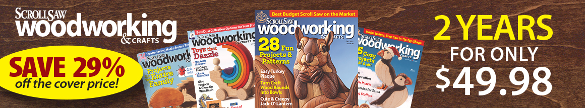 ScrollSaw Woodworking & Crafts Magazine