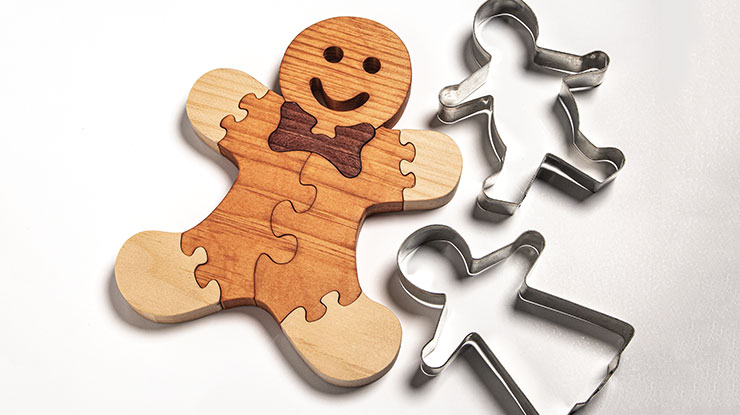 Gingerbread Man Puzzle
