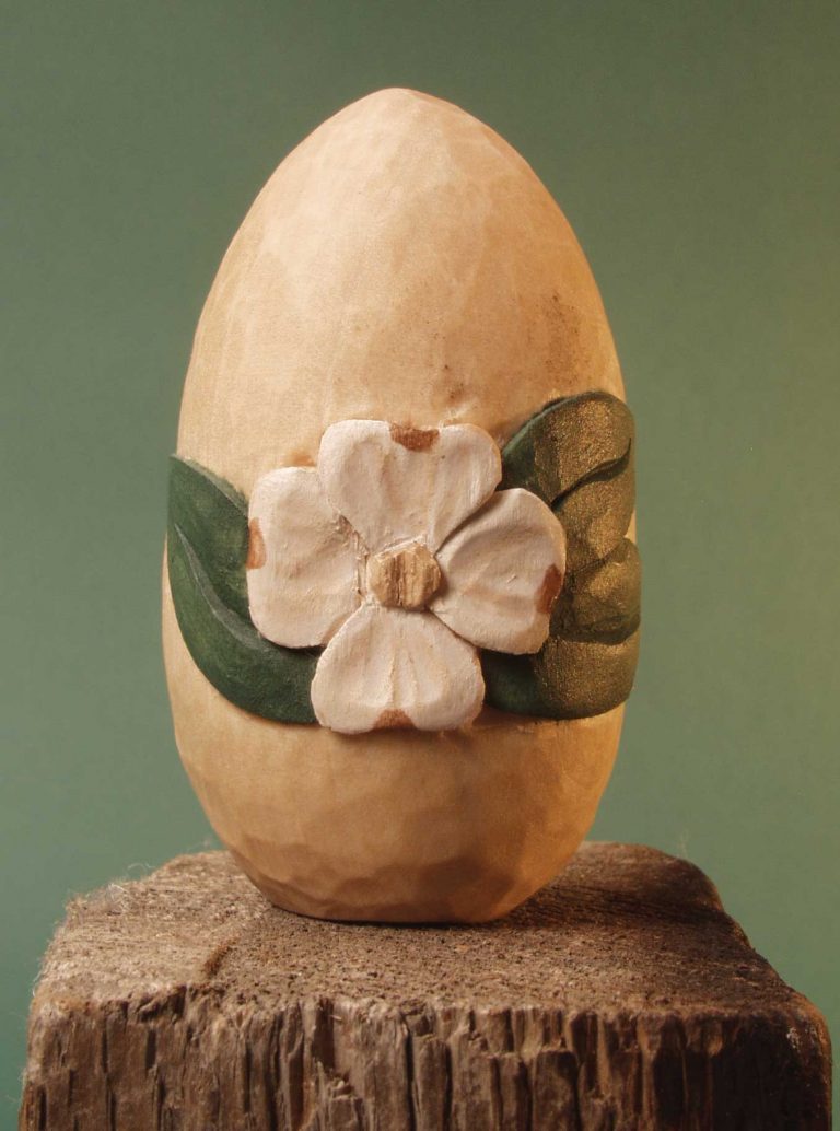 Dogwood Floral Egg