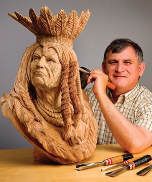 Vic Hood is the 2011 Woodcarver of the Year