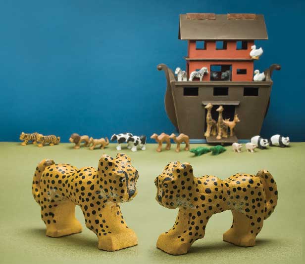 Carving Animals for Noah’s Ark