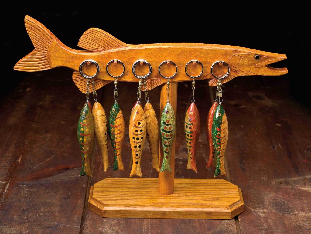 Folk-Art Fish Keychain Holder - Woodcarving Illustrated