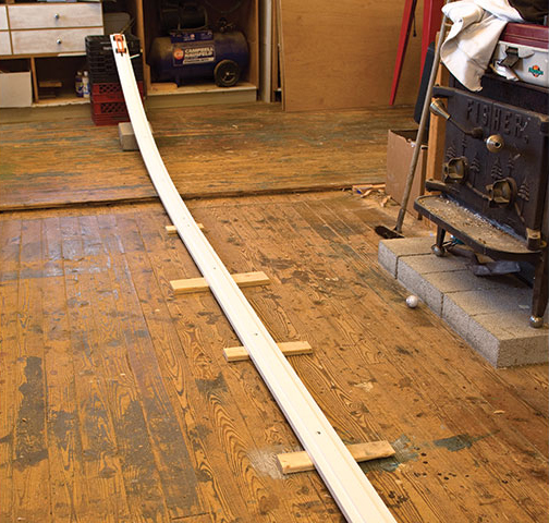 Pinewood Derby Test Track
