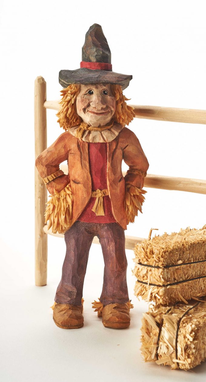 Carving a Scarecrow