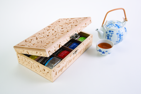 Chip-Carved Tea Box