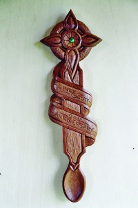 Personalized Celtic Lovespoon