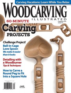 Woodcarving Illustrated Summer 2016 Issue 75