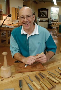 Chris Pye is the 2008 Woodcarver of the Year