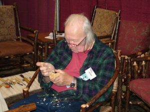 John Burke is the 2009 Woodcarver of the Year