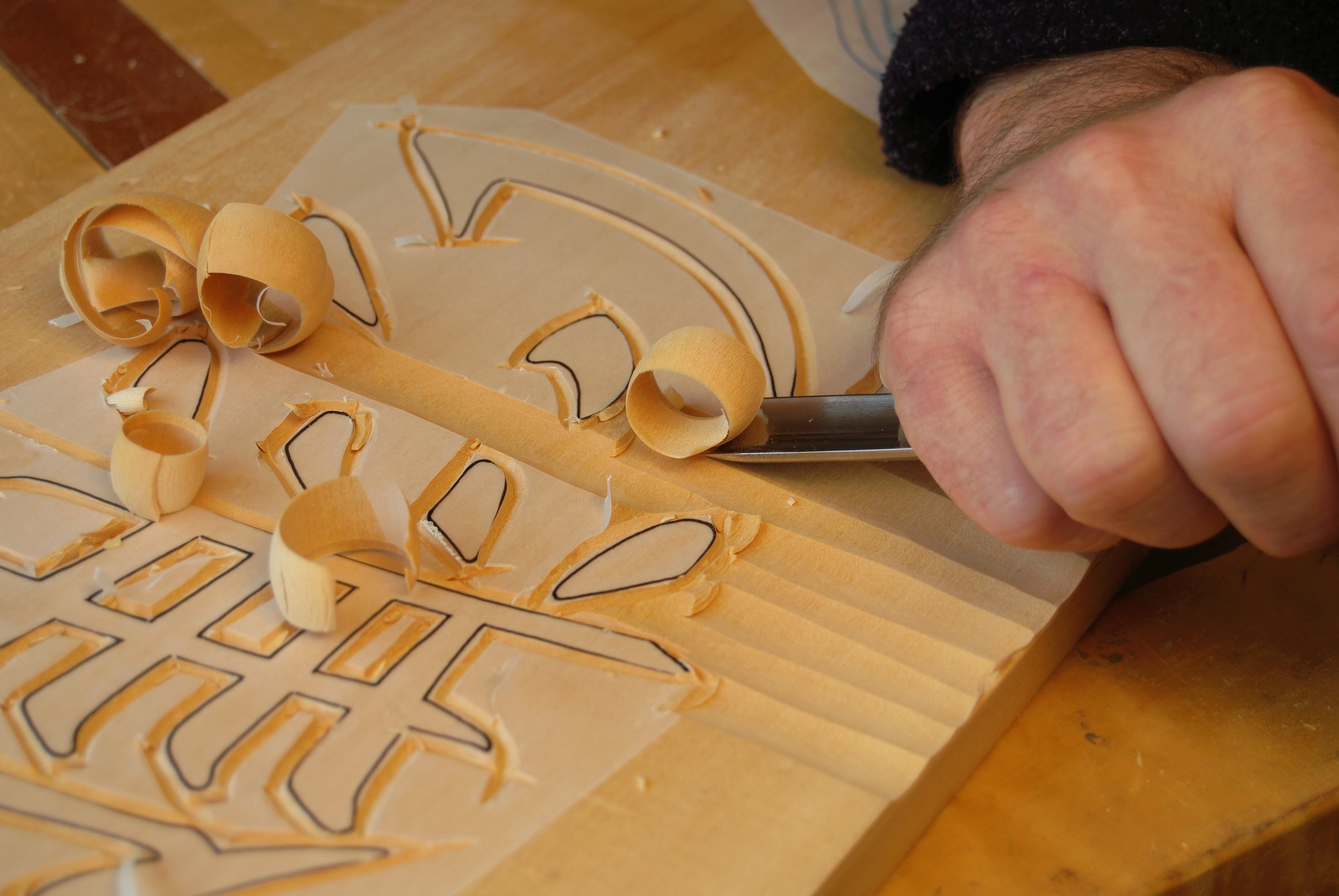 Line Carving: Three Simple Styles - Woodcarving Illustrated