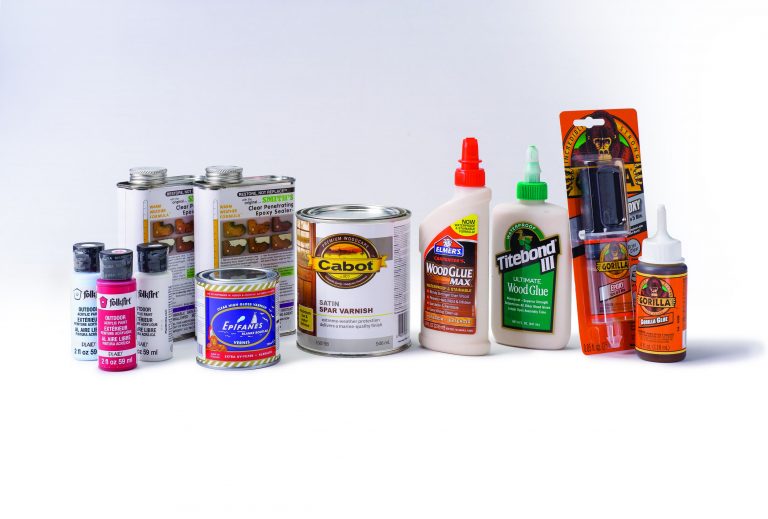 Outdoor Finishes and Glues