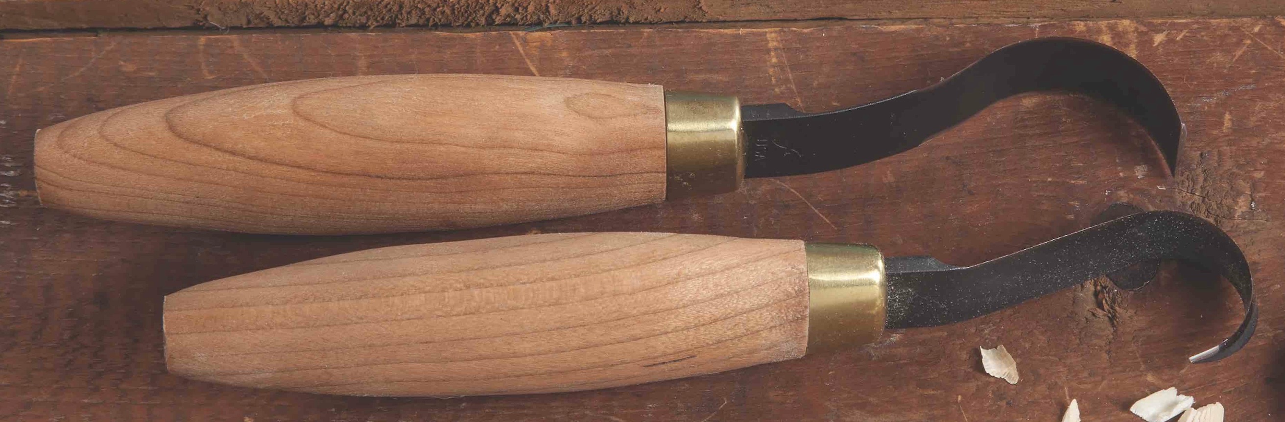 A sloyd knife that lets you get in - Flexcut Carving Tools