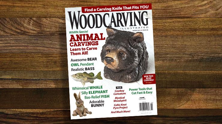 Woodcarving Illustrated Spring 2019, Issue 86