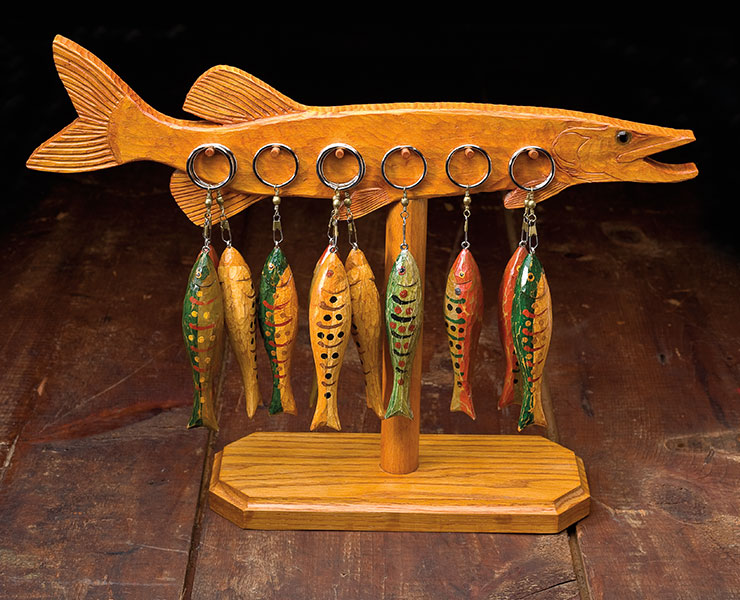 Carving Folk Art Fish Keychains - Woodcarving Illustrated