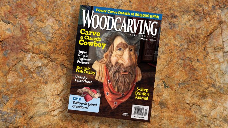 Woodcarving Illustrated Spring 2021, Issue #94