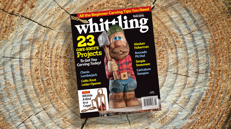 Whittling 2019: Volume 6 - Woodcarving Illustrated  Wood carving for  beginners, Whittling wood, Whittling projects