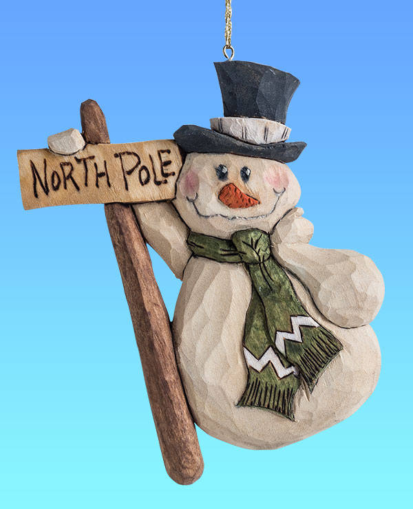 North Pole Snowman
