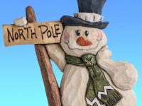 North Pole Snowman