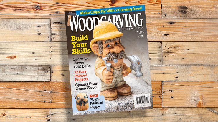 Woodcarving Illustrated Spring 2022, Issue #98