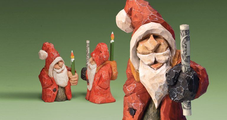 Handcarved Christmas: 40 Beginner-Friendly Projects for Santa, Ornaments, Angels, & More!